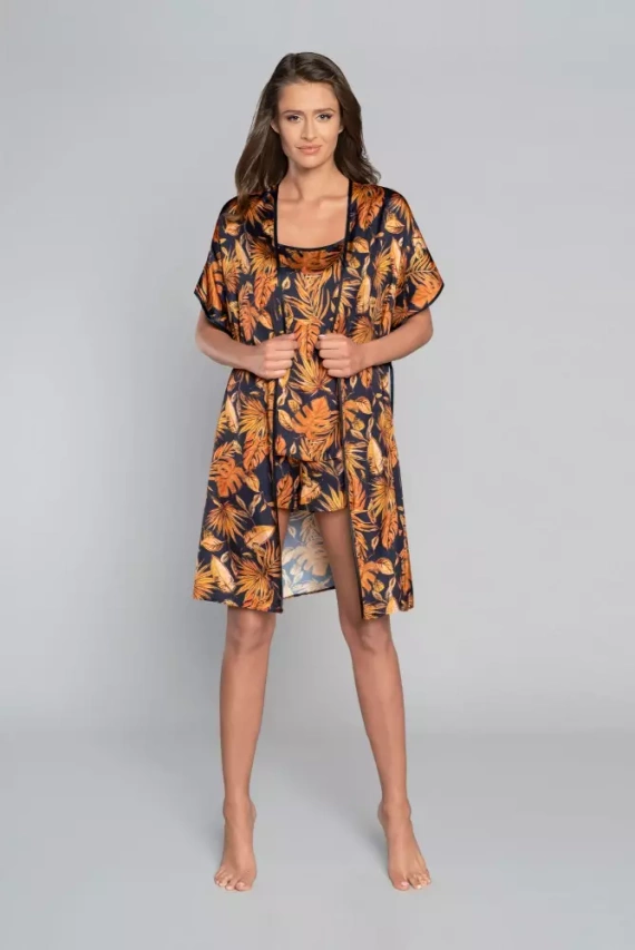 Monstera Accappatoio da donna Moda italiana - stampa