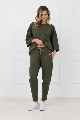 Felpa Kaori Italian Fashion 3/4 manica cotone