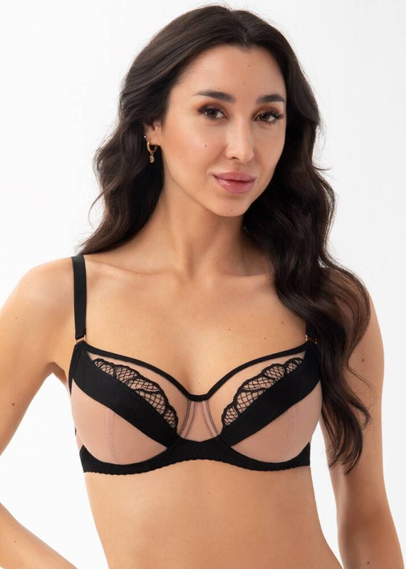 Gorsenia K 921 Davika Reggiseno nero morbido