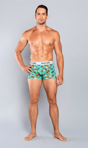 Boom Boxer da uomo Moda italiana - blu navy