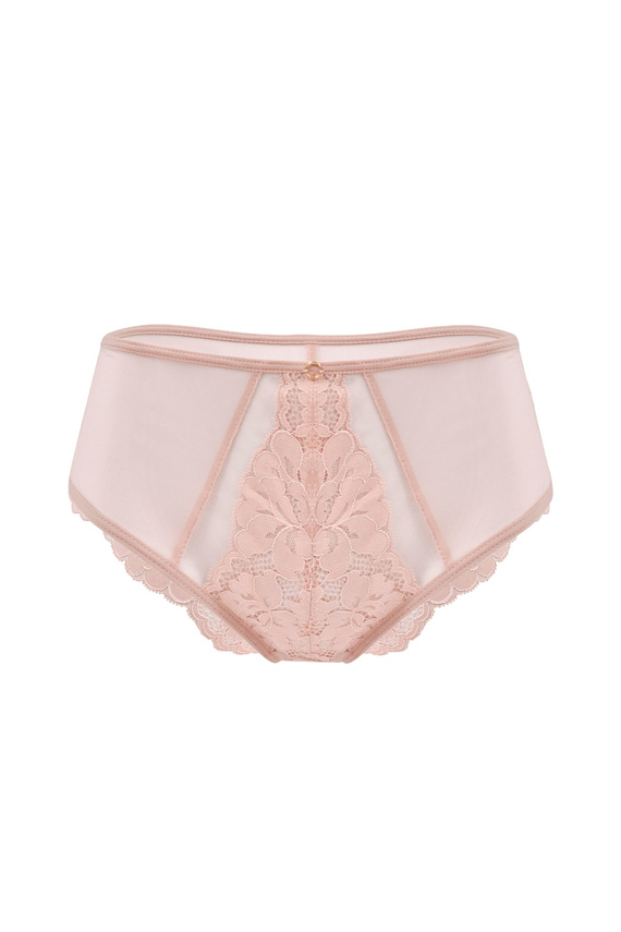 Mediolano Jasmin 19152 slip pizzo tulle rosa cipria comfort