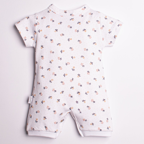 Nicol 220152 tutina bimba cotone traspirante a fiori