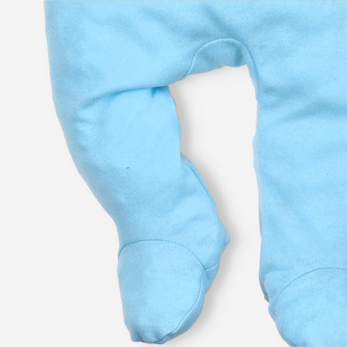 NINI ABN-3963/TUR Pantaloni neonato in 100% cotone organico blu