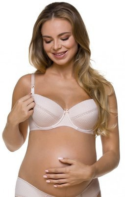 1732 Reggiseno per allattamento LUPOLINE - beige
