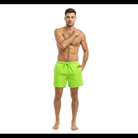 Sesto Senso costume da bagno uomo shorts mare ad asciugatura rapida tasche lime