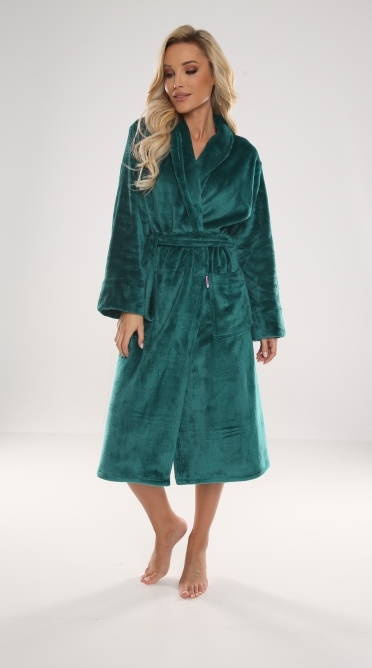 628 Accappatoio da donna Abigail Long Forex - verde