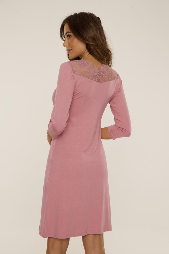 810 Camicia da notte Lilian De Lafense - rosa sporco