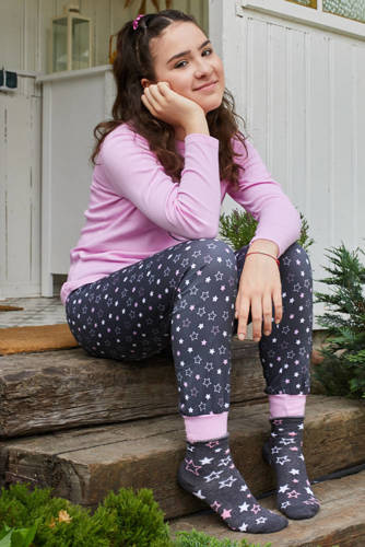 Pigiama Antilia per bambine Moda italiana - rosa/stampa