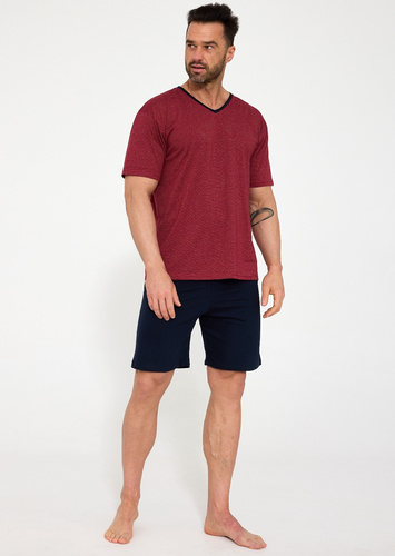 Cornette Various 330/52 – pigiama uomo in cotone con shorts
