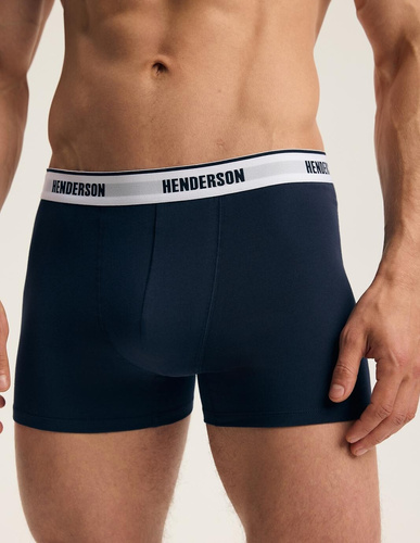 Bokserki męskie Henderson 45476 Free 2-pak in cotone con elastico largo e logo