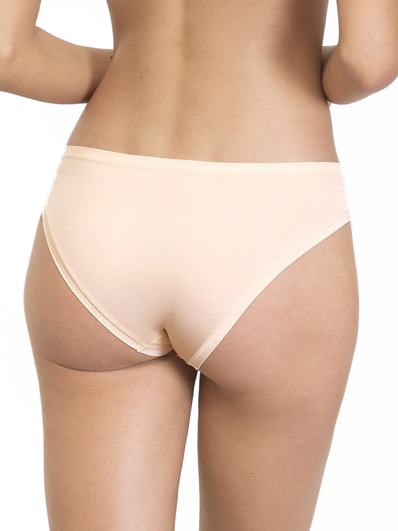 1555 Fantastic 1555 mutandine - senza cuciture, microfibra, taglio classico Sielei beige