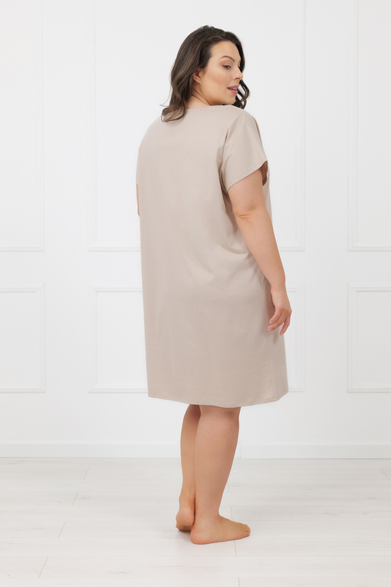 Camicia da notte donna Rima Italian Fashion 100% cotone manica corta