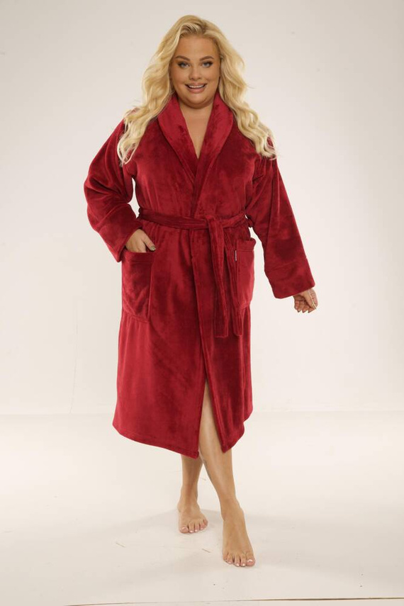 628 Accappatoio da donna Abigail Long Forex - marrone