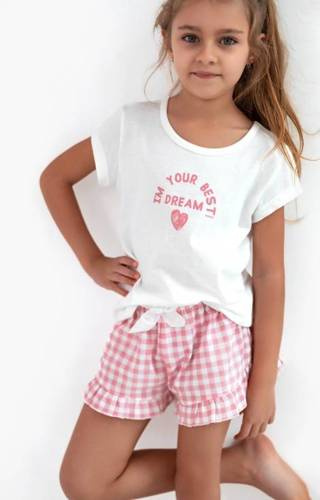 Pigiama da bambina Sensis Keyla - perla