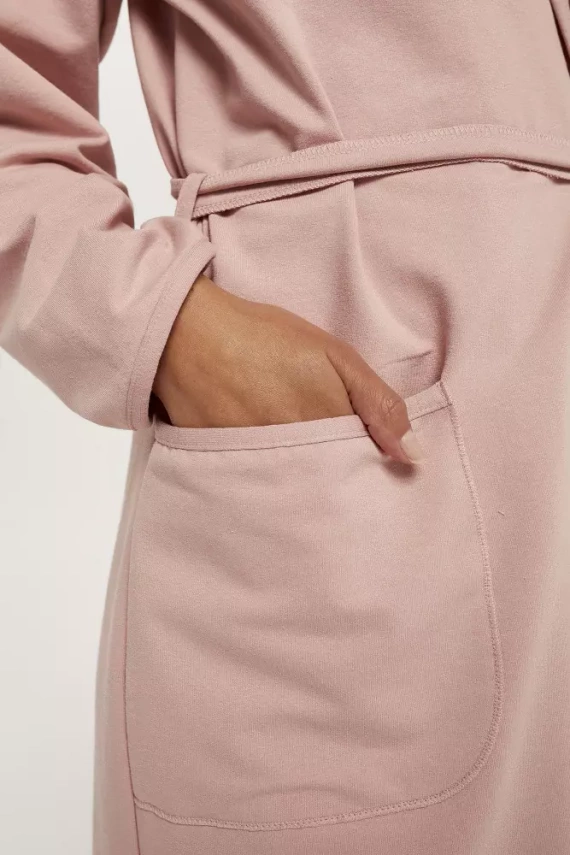 Karina Accappatoio da donna Moda Italiana - rosa cipria