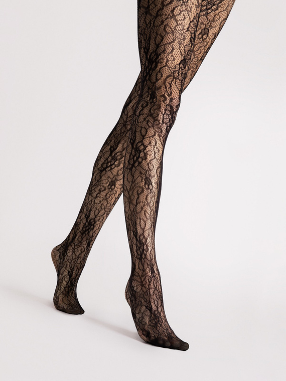 Collant Fiore Valeria G6133 20 den fantasia floreale opachi eleganti