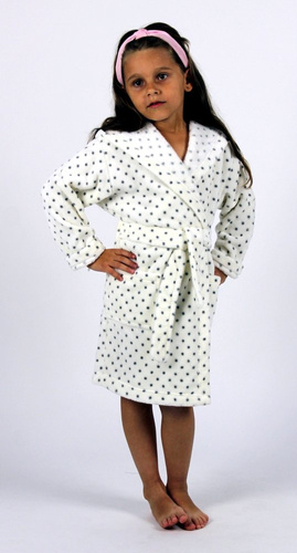 367 Accappatoio per bambini Melanie Forex - ecrù