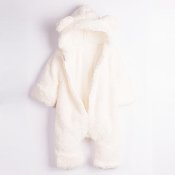 226268 Nicol HANIA Tutina neonato orsetto crema con fodera