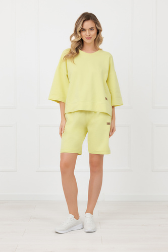 Felpa Kaori Italian Fashion 3/4 manica cotone