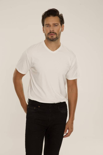 828 Chandler t-shirt De Lafense - ecrù