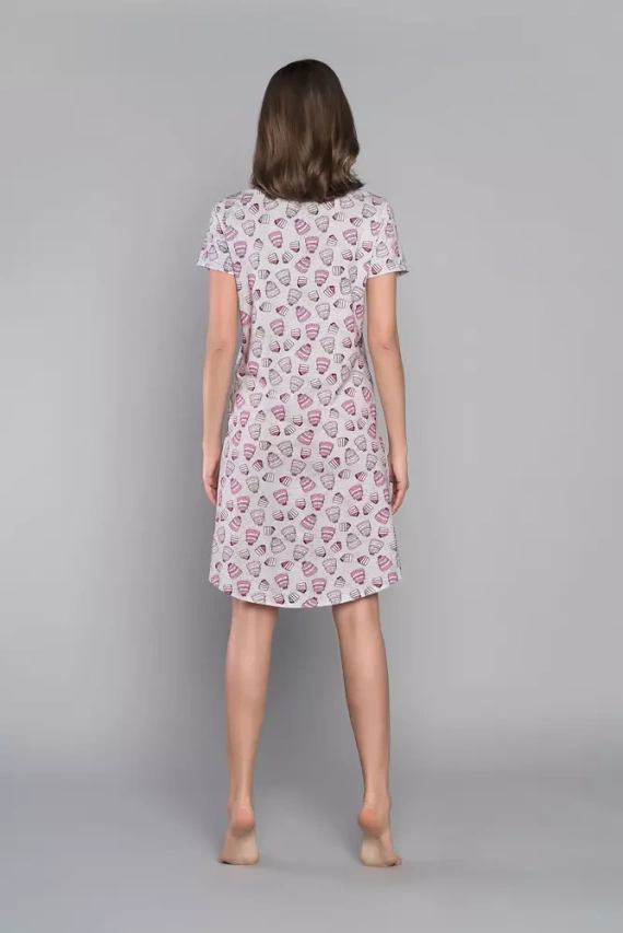 Dolce Camicia da donna a maniche corte Moda italiana - stampa