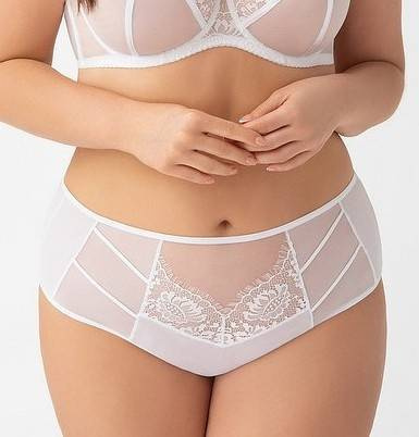 K 498/1 Paradise Mutandine reggiseno da donna Gorsenia- bianco
