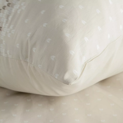 Biancheria da letto natalizia Luke Eurofirany beige - cotone ranforce, reversibile