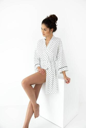 Elif  Szlafrok damski Sensis - śmietankowy