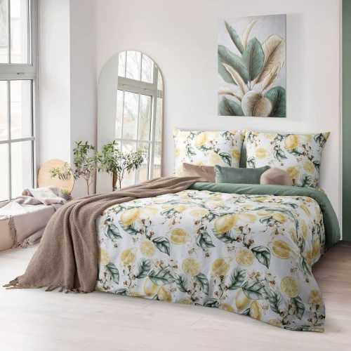 Eurofirany SPRING 91 completo letto 100% raso di cotone Oeko-Tex