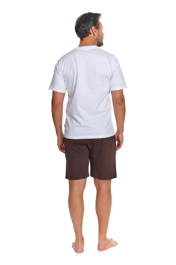 Doctor Nap 7410 pigiama uomo 100% cotone con shorts