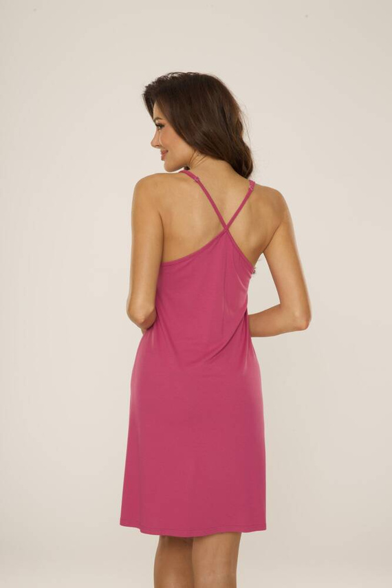 765 Camicia da notte Carmel De Lafense - fucsia