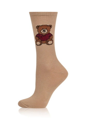 S180D Ted Calze lunghe Moda Italiana - beige