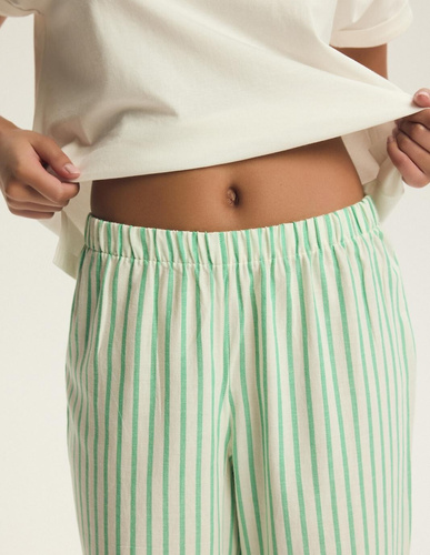 Pigiama donna Henderson Darlan 43707 – cotone, pantaloni lunghi, stampa