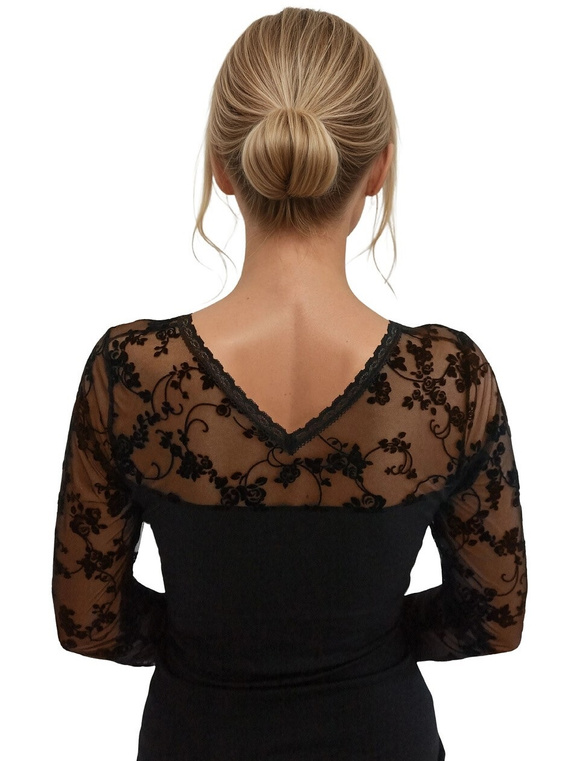 Camicetta Eldar Amalia da donna - viscosa, manica lunga, elegante