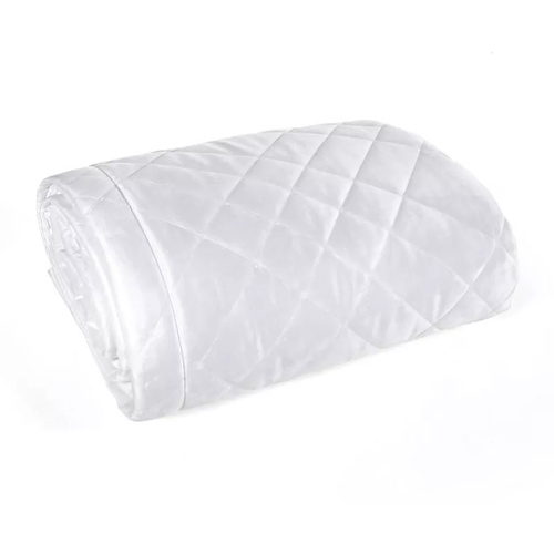 Ria 6 Copriletto decorativo in velluto Eurofirany bianco