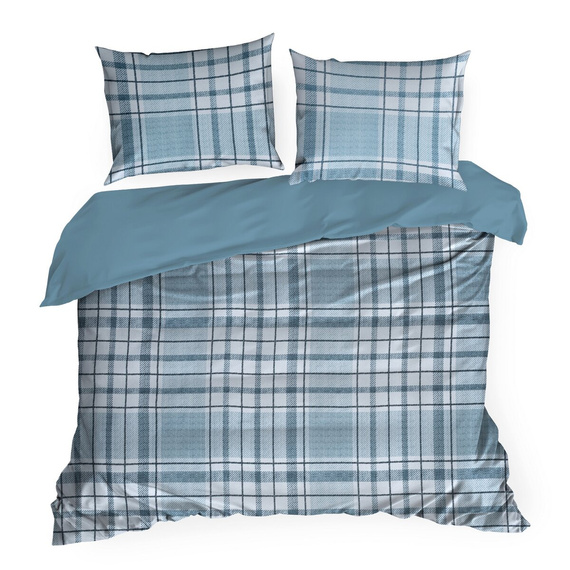 Eurofirany SPRING 95 completo letto 100% raso di cotone quadri Oeko-Tex