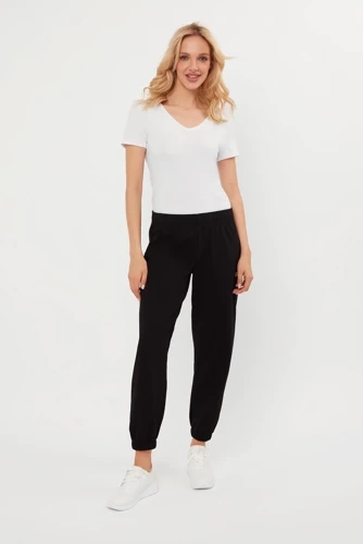 Madri Pantaloni donna Moda italiana - nero