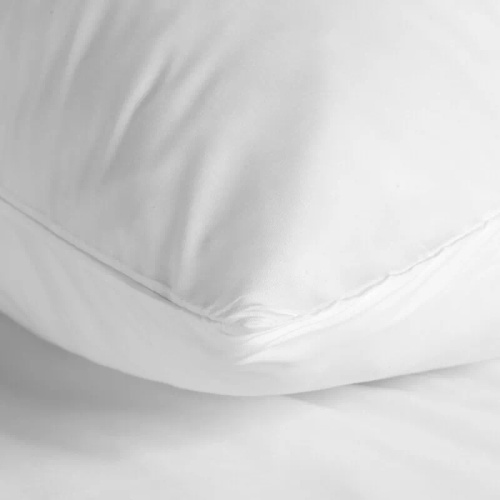 Biancheria da letto MI in microfibra Eurofirany morbida con cerniera 100% poliestere bianco