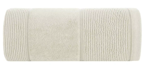 Set di asciugamani Emma Eurofirany crema 3 pezzi 30x50 50x90 70x140 500 g/m²