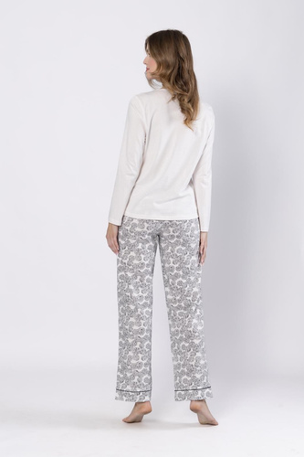 Baśka 1698 Pigiama Leveza nero - classico, due pezzi, confortevole