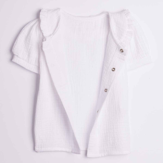 Camicia bambina Nicol 224300 mussola 100% cotone manica corta