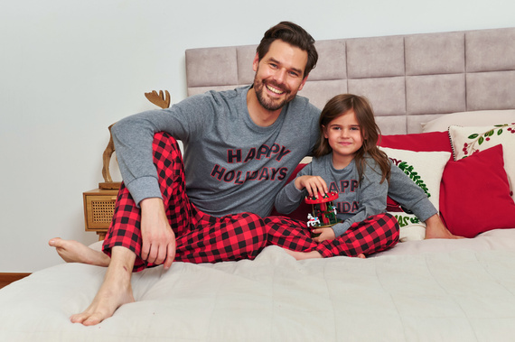 7345 Pigiama per bambini Grigio scuro Doctor Nap - 100% cotone