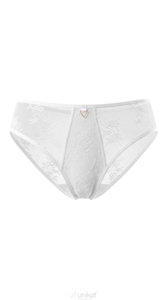 Slip Unikat Adeli bianchi classici in tulle ricamato eleganti da donna
