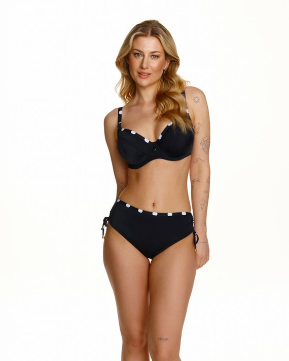 Reggiseno da bagno Paros Big Lupoline - Nero