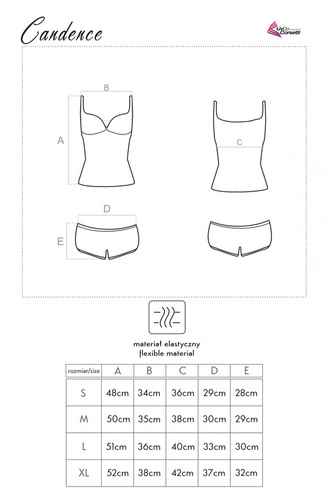 Candence LC 90039 Pigiama donna LivCo Corsetti Moda