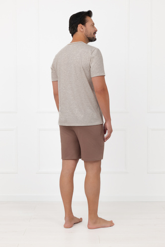 Pigiama uomo Shiba Italian Fashion 100% cotone shorts manica corta