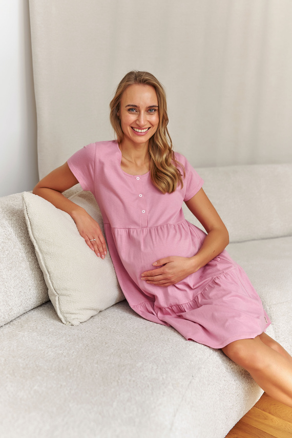 Doctor Nap 7462 camicia da notte cotone gravidanza allattamento