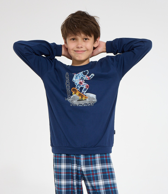 Pigiama bambino Cornette Young Boy 966/191 Astronaut 100% cotone