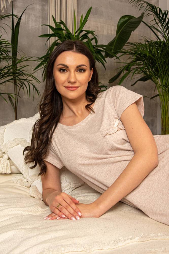 677 Camicia da notte Mariposa II Forex - beige melange