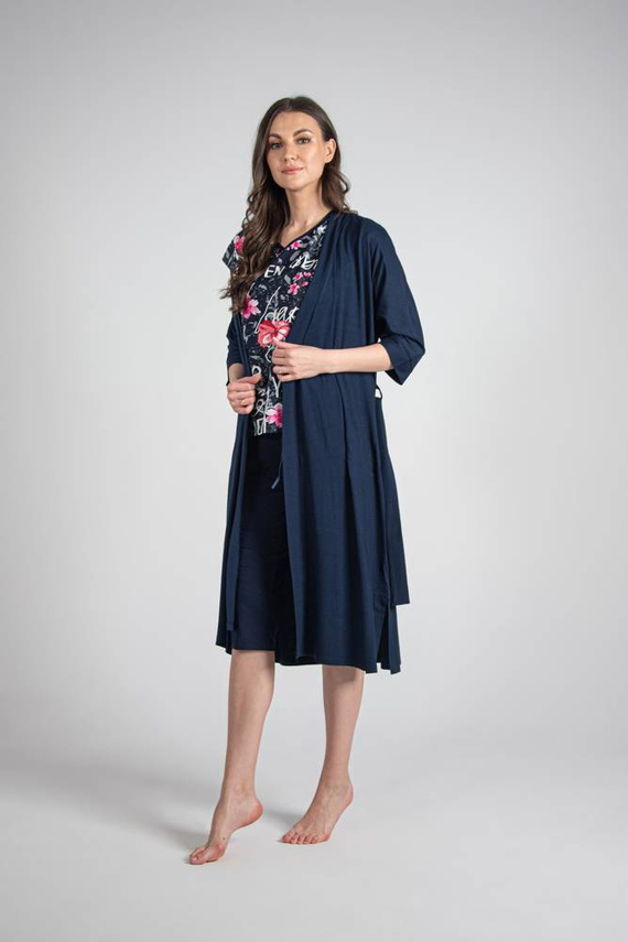 676 Pigiama da donna con suola Forex - blu navy